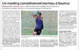 Meeting de Saumur : Jonas Bourigault s'offre la première place au bilan français chez les cadets !