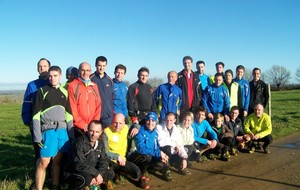 Séance de cross au Mesnil en Vallée