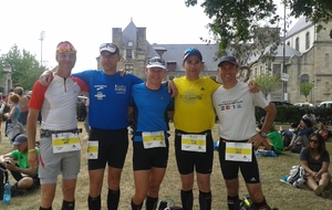 Ultra trail du Morbihan / dossard 57 Dominique Bibard FINISHER / 24:38:49