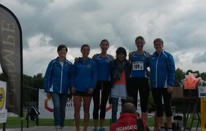 8 équipes ,3 podiums et 2 qualifications aux championnats de France à l'Ekiden de Chalonnes