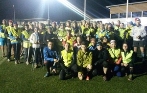 Sortie nocturne  pour les marcheurs nordique et les coureurs 