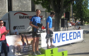 Trail de Haute Provence : un podium pour Gilles et une belle 5ème place pour Eric !