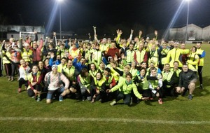 Sortie nocturne et convivialité entre marcheurs nordique et coureurs .....!
