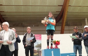 3eme place de Julie Réveillère au Trail du canal