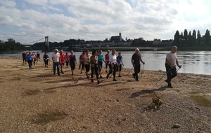Une marche nordique en pleine forme.....  !