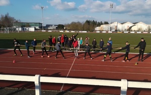 Journée d' Athlé pour les jeunes de l' ASEC et de l'AC Varades