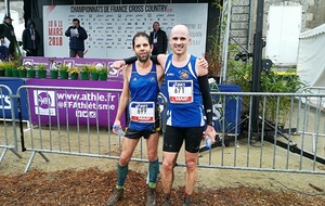 Des championnats de France de cross bien arrosés !!