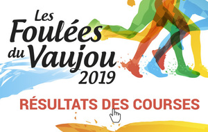 Résultats des Foulées du Vaujou 2019