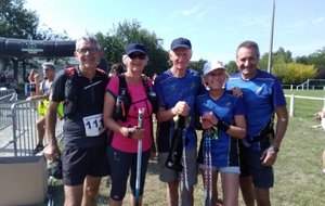 La Marche Nordique bien représentée aux FOULEES DU LAYON