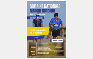 Semaine Nationale de Marche Nordique