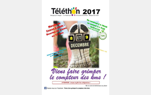 TELETHON 2017 Mauges sur Loire