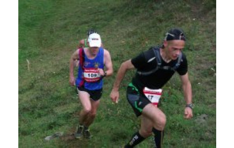 Eperon rocheux au Trail des Moulins 2011