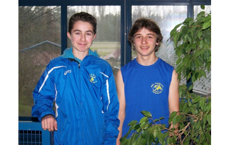 Thomas Cailleau et Pierre Mathien en formation&quot;Jeunes Juges&quot;