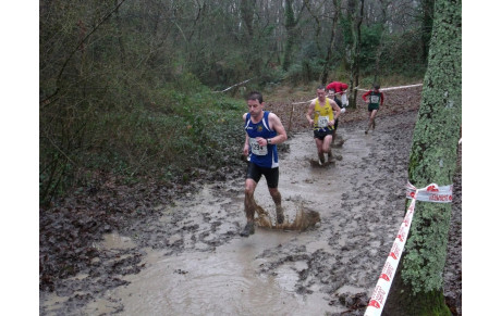 Chp Régional de cross  à Coueron le 26 janvier 2014