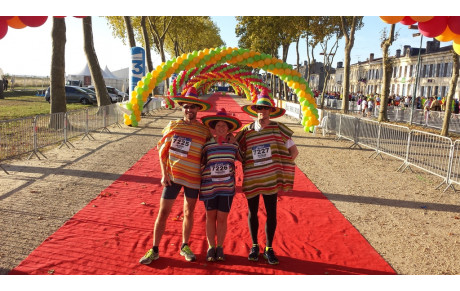 Marathon du Médoc ... Bravo Sandrine !