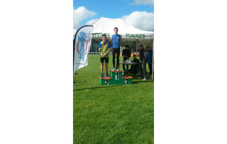 Quatre Podiums aux Championnats départementaux  Minimes  à Beaupréau 