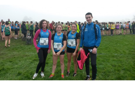 Championnat régional de cross à St Pierre La Cour (53)