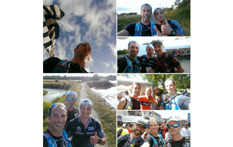 Arnaud Finisher du Raid Golfe du Morbihan ... 87 Kms