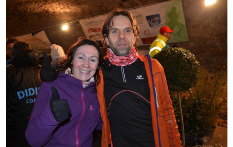 Sonia reporter sur le trail nocturne d'Ecuillé 2017