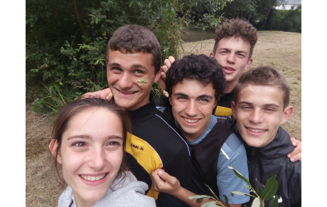 Les minimes de l'ASEC aux championnat de France UGSEL à St Renan