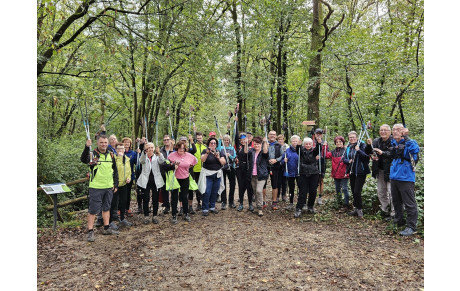 sortie marche nordique Bois du Fouilloux