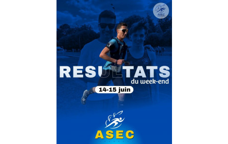🔵 Résultats du week-end 🟡 14-15 juin
